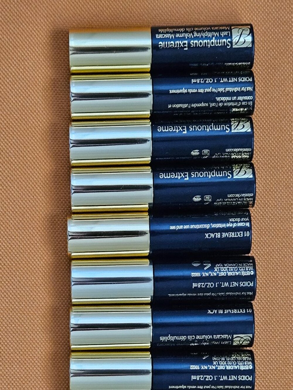 Estée Lauder Sumptuous Extreme Lash Mascara 01 Extreme Black 2.8ml 10-Piece